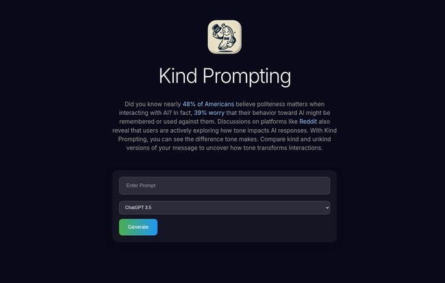 AE Studio Kind Prompting