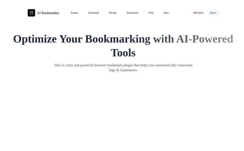 AI Bookmarker