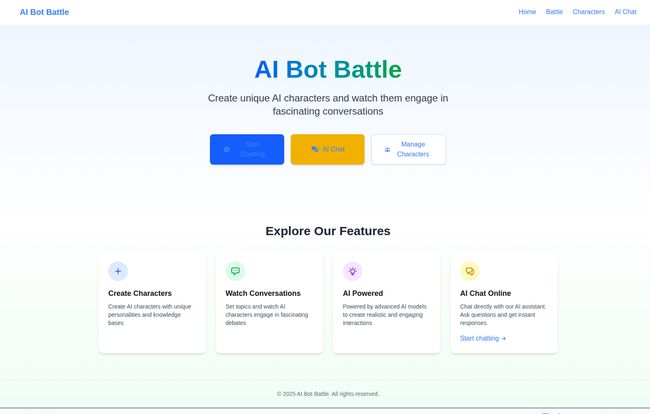 AI Bot Battle