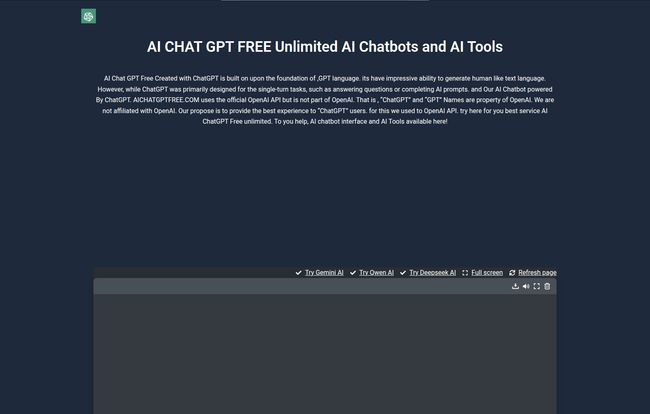 AI CHAT GPT Free