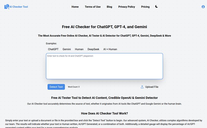 AI Checker Tool