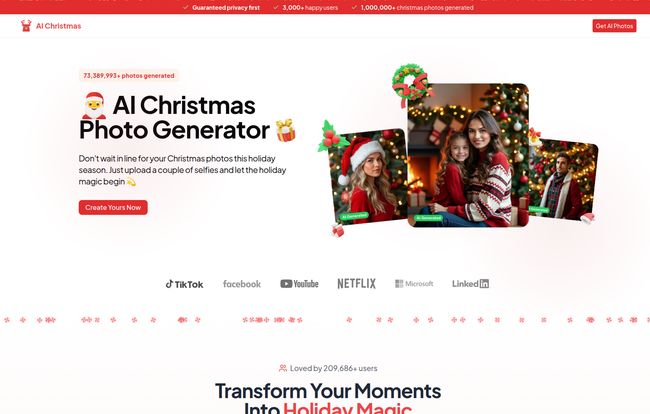 AI Christmas Photo Generator