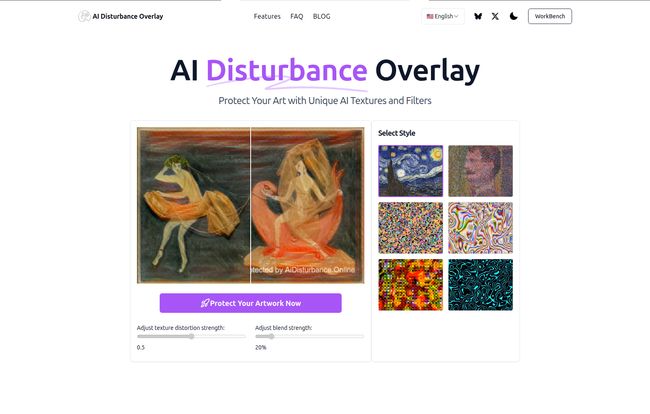 AI Disturbance Overlay