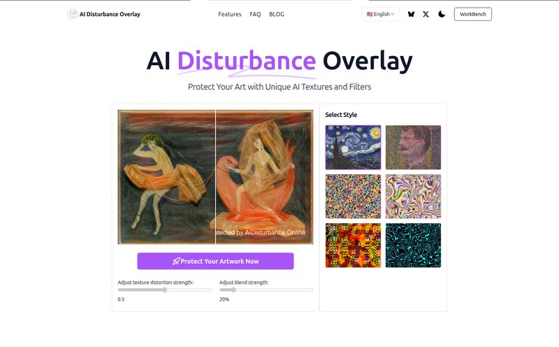 AI Disturbance Overlay