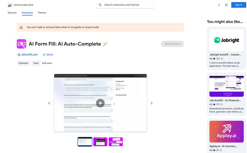 AI Form Fill