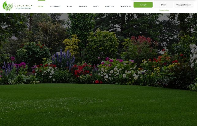 AI Garden Design by Ogrovision