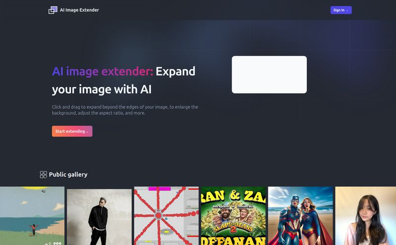 AI Image Extender