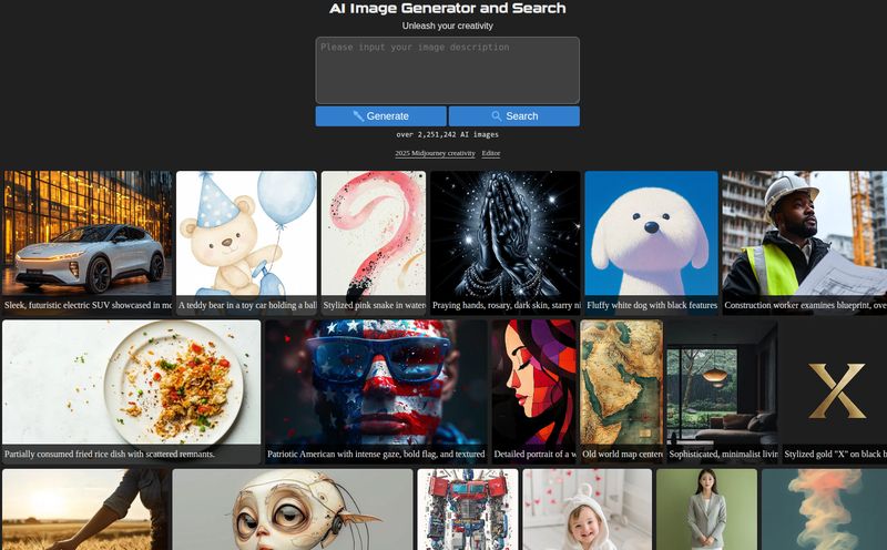 AI Image Generator and Search