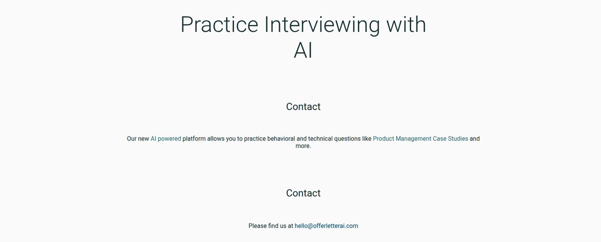 AI Interview Practice