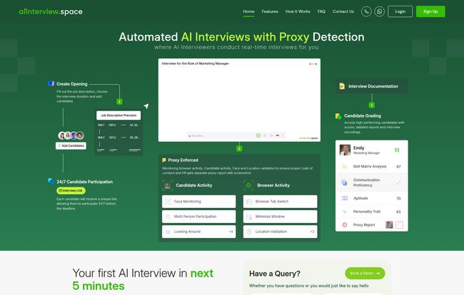 AI Interview Space