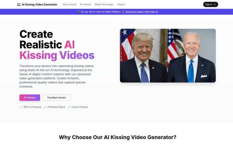 AI Kissing Video Generator