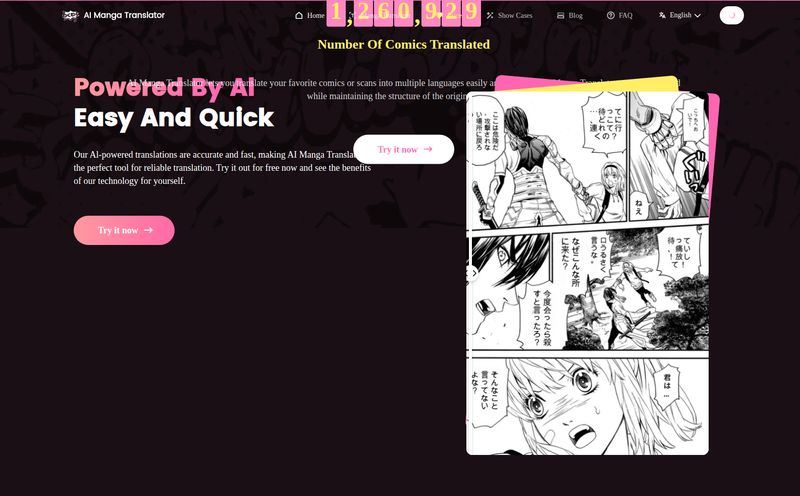 AI Manga Translator