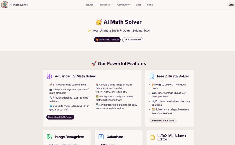 AI Math Solver