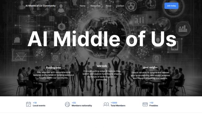 AI Middle of Us Community