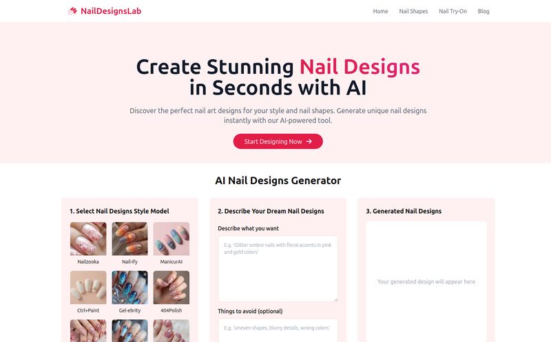 AI Nail Designs Lab