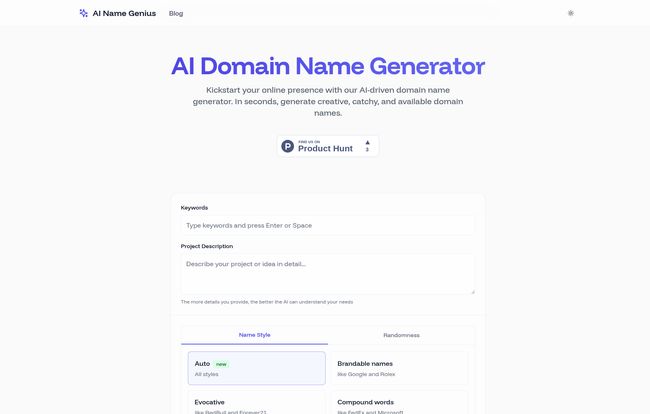 AI Name Genius