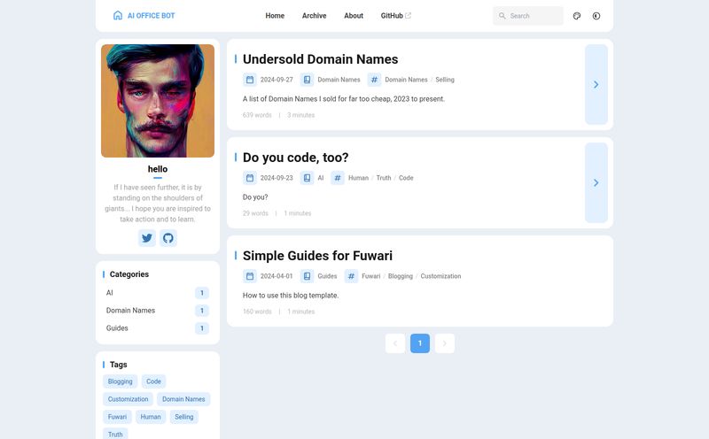AI OFFICE BOT