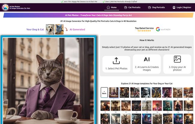 AI Pet Photos