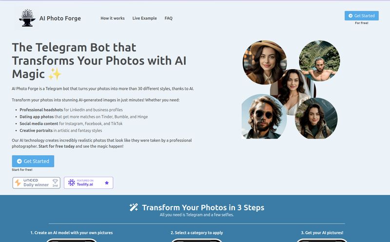AI Photo Forge