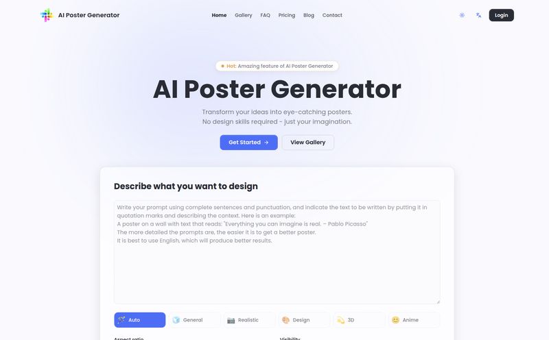 AI Poster Generator