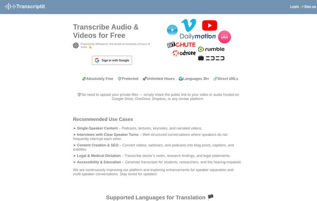 AI-Powered Transcription