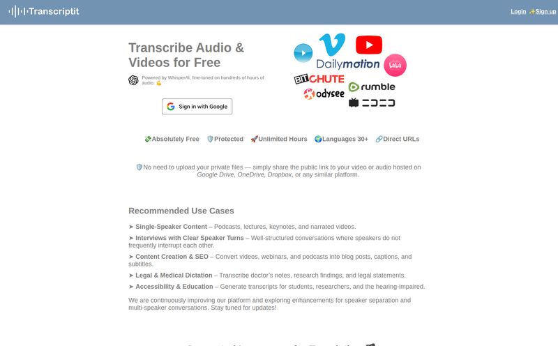 AI-Powered Transcription