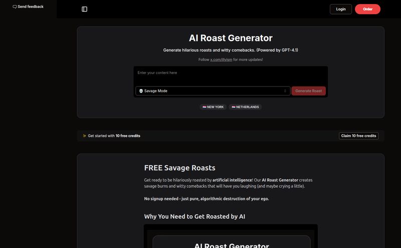 AI Roast Generator