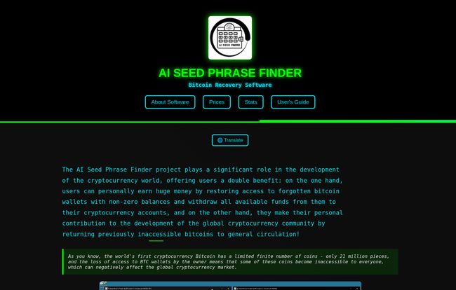 AI Seed Phrase Finder