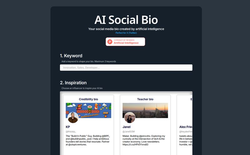 AI Social Bio