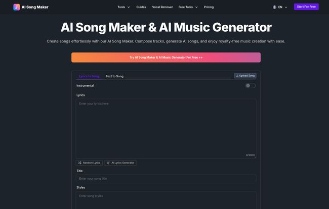 AI Song Maker
