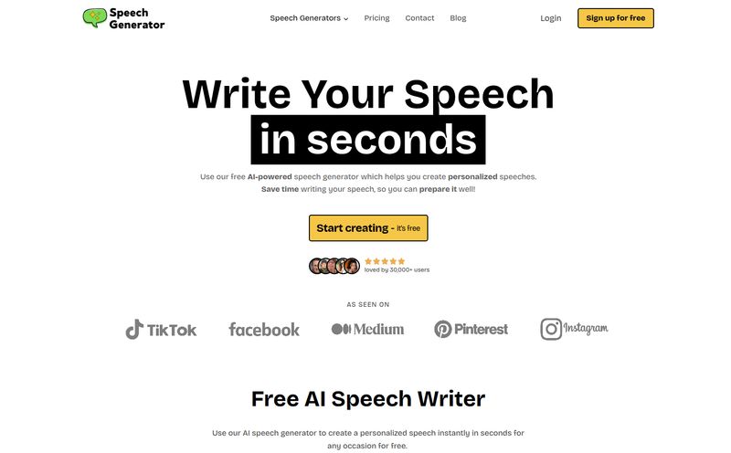 AI Speech Generator