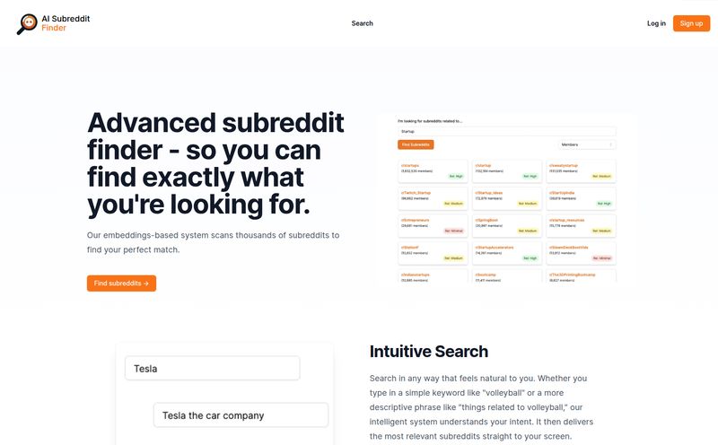 AI Subreddit Finder