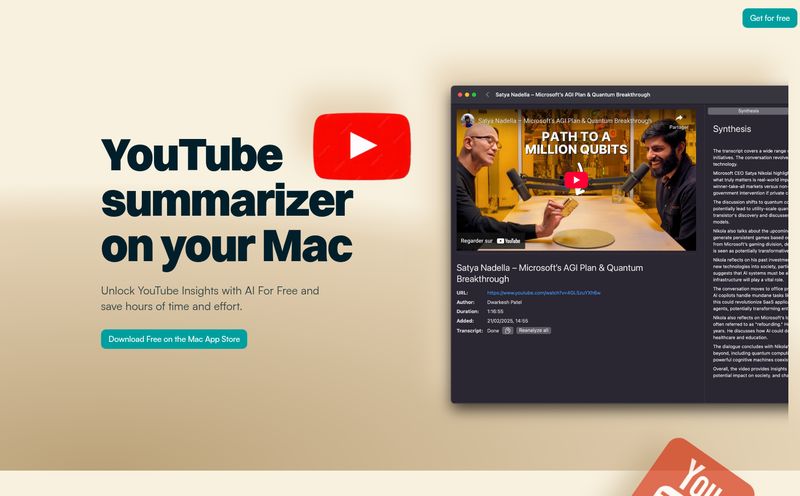 AI Summarizer for YouTube (Mac App Store)