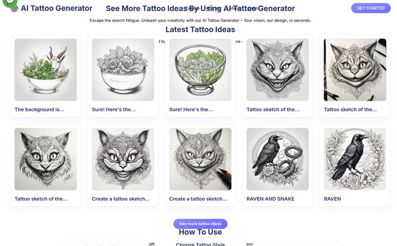 AI Tattoo Generator