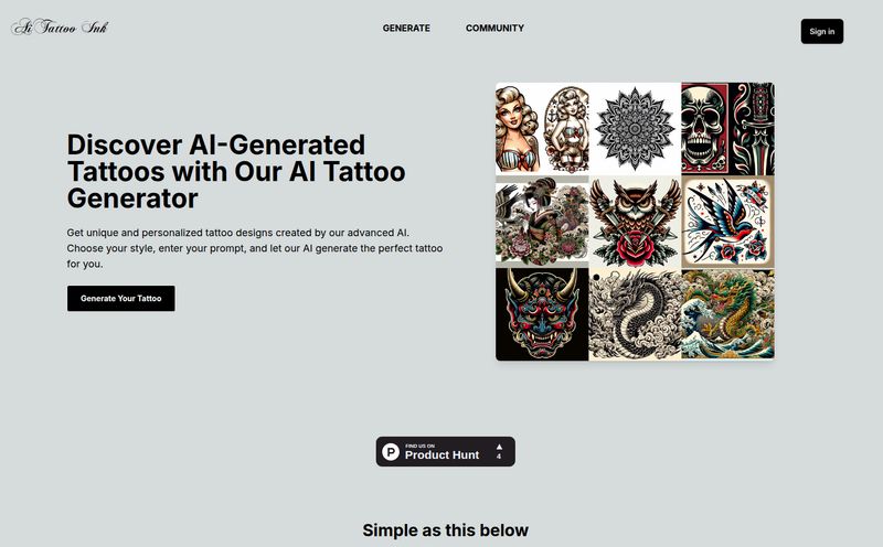 AI Tattoo Ink