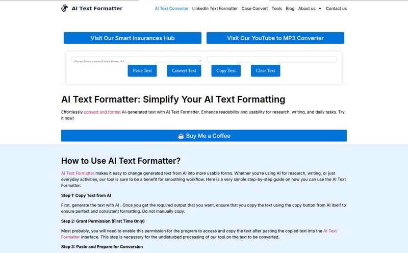 AI Text Formatter