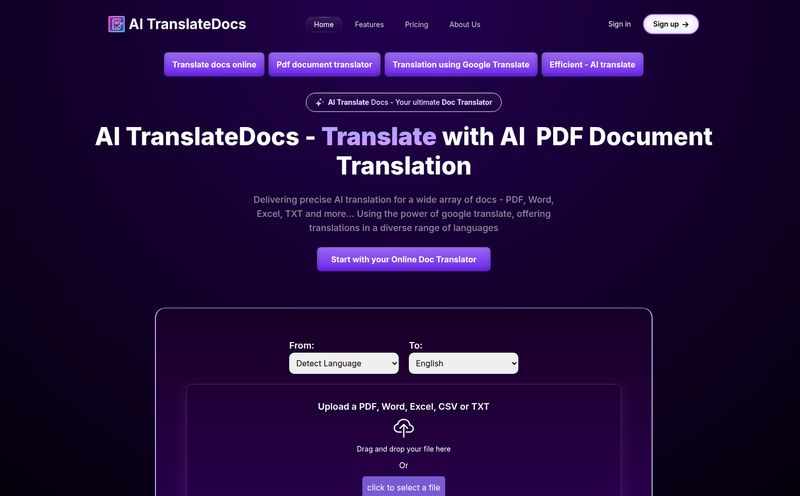 AI TranslateDocs