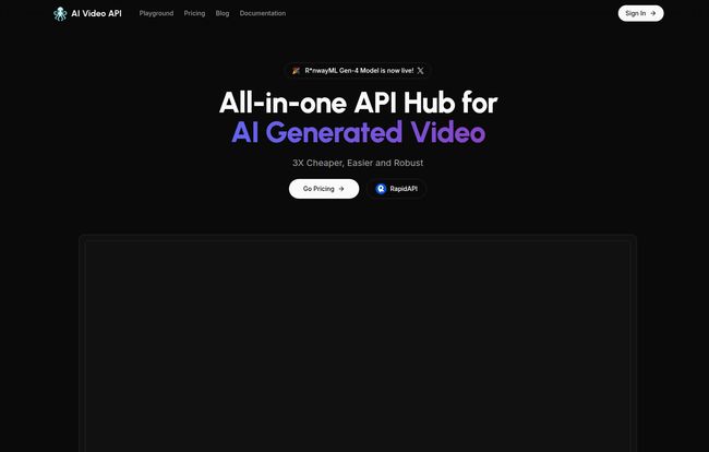 AI Video API