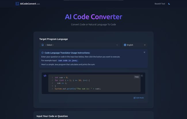 AICodeConvert