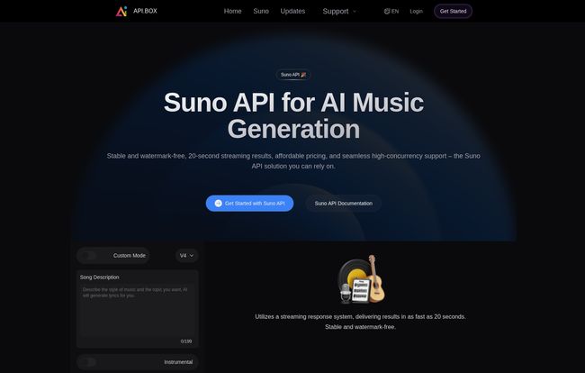 API.box: Suno API