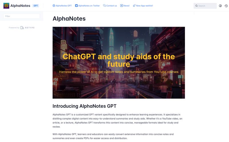 AlphaNotes