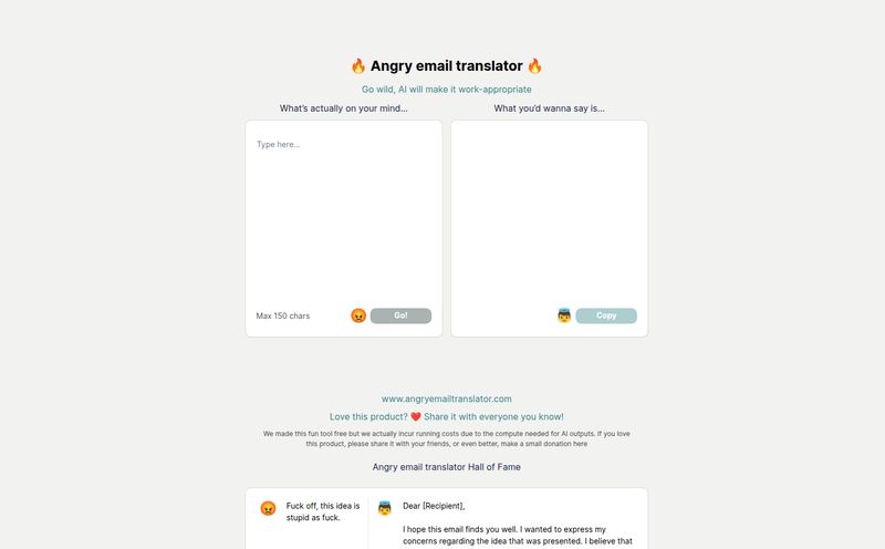 Angry Email Translator