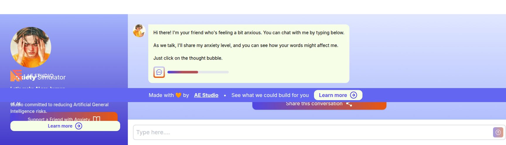 Anxiety Simulator