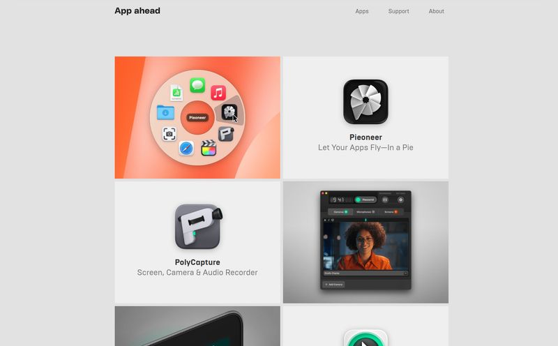 App ahead