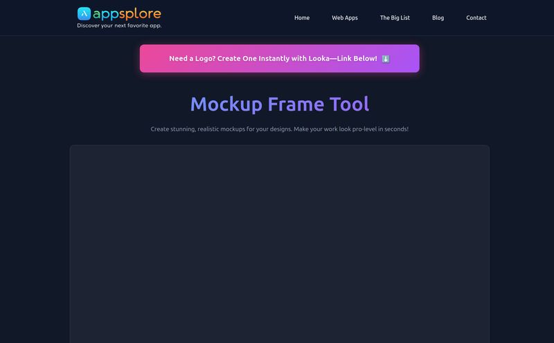 AppSplore Mockup Frame Tool