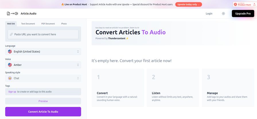 Article Audio