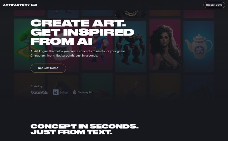 Artifactory – AI Game Assets Generation