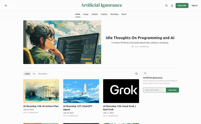 Artificial Ignorance
