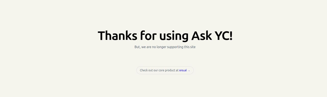 Ask YC