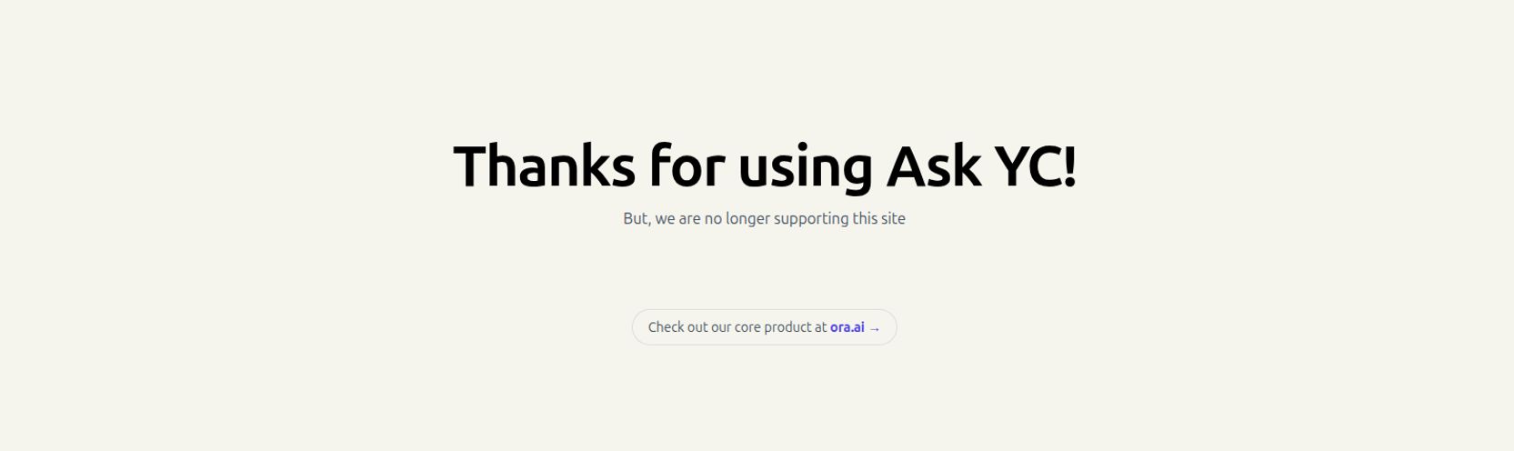 Ask YC
